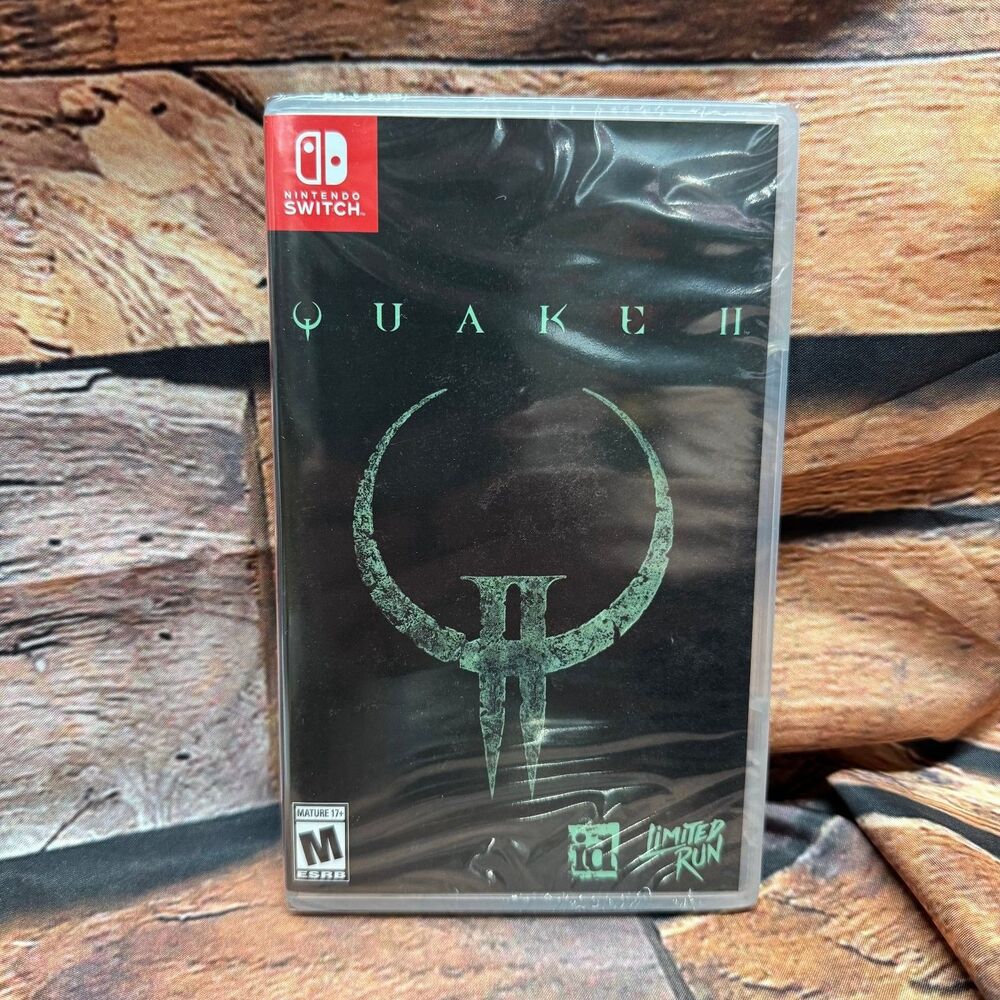 QUAKE II Limited Run Nintendo Switch Video Game FPS Multiplayer